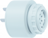 Built-in buzzer, 90 dB, 24 VDC, 25 mA, gray