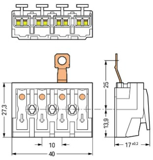 294-4414 WAGO Terminal Blocks Image 3