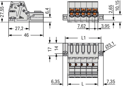 831-3203/109-000 WAGO Connecting Blocks Image 5