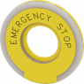 Washer, for emergency stop pushbutton, 3SU1901-0BD31-0DA0