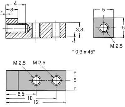 05.60.422 Mounting Brackets, Blocks Image 3