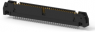 Pin header, 64 pole, pitch 2.54 mm, straight, black, 1-5102156-2