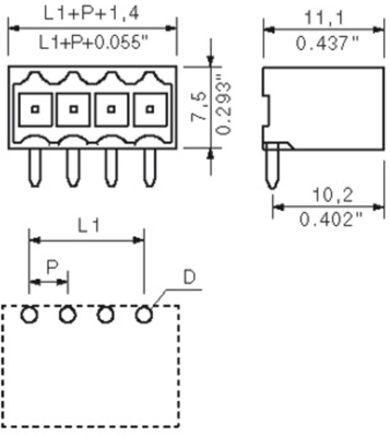 2432990000 Weidmüller PCB Connection Systems Image 2