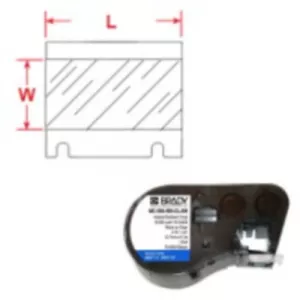 MC-500-595-CL-WT Brady Ink rolls, Writing ribbons