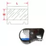 MC-1500-595-CL-BK Brady Ink rolls, Writing ribbons