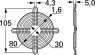 ASEN 88001 Panasonic Finger Guards, Fan Covers