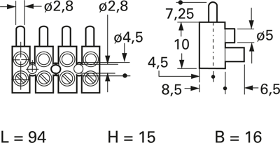 22820009 Weco Terminal Blocks Image 2