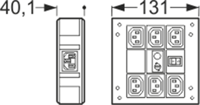 PXD701/061/10/1 BULGIN Device Connectors Image 2