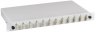 Splice box, OM3 multimode, 24 x SC duplex, horizontal, 1-row, (W x H x D) 483 x 44.5 x 244 mm, gray, B61203.24OM3