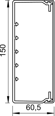 6191231 OBO Bettermann Cable Channels Image 3