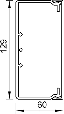 6027148 OBO Bettermann Cable Channels Image 3