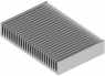 Extruded heatsink, 100 x 150 x 27 mm, 1.8 to 1.15 K/W, natural aluminum