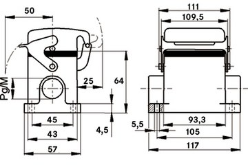 10076900 LAPP Housings for HDC Connectors Image 2