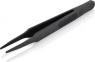 ESD plastic tweezers, insulated, antimagnetic, Carbon fibre plastic, 115 mm, 92 09 01 ESD