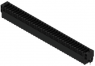 Pin header, 34 pole, pitch 3.5 mm, straight, black, 1290380000