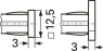 Signal lamp, 24 V (DC), transparent, Mounting Ø 10 mm