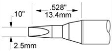 SCV-CH25AR METCAL Soldering tips, desoldering tips and hot air nozzles Image 3