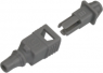 FO plug, OVK, plastic, gray, 936200002