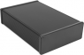 Aluminum enclosure, (L x W x H) 280 x 191 x 66 mm, black (RAL 9004), IP54, 1455U2802BK