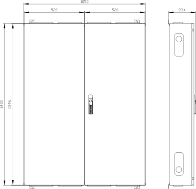 8GK1133-7KA42 Siemens Switch Cabinets, server cabinets Image 2