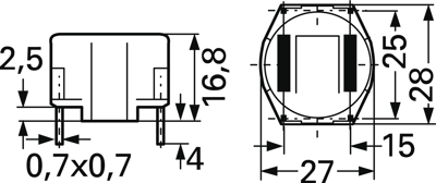 B82723A2402N001 EPCOS Fixed Inductors Image 2