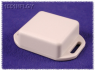 ABS miniature enclosure, (L x W x H) 35 x 35 x 15 mm, light gray (RAL 7035), IP54, 1551NFLGY