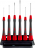 Screwdriver kit, PH0, PH00, 1.5 mm, 2 mm, 2.5 mm, 3 mm, Phillips/slotted, 260PK601