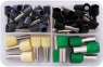 Wire end ferrule assortment, insulated, 45 pieces, 2010C394