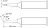 GT6-HF6015S METCAL Soldering tips, desoldering tips and hot air nozzles