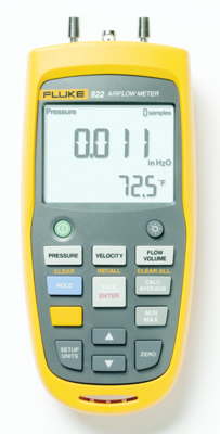 FLUKE 922/KIT Fluke Anemometers, Gas and Pressure Measuring Instruments