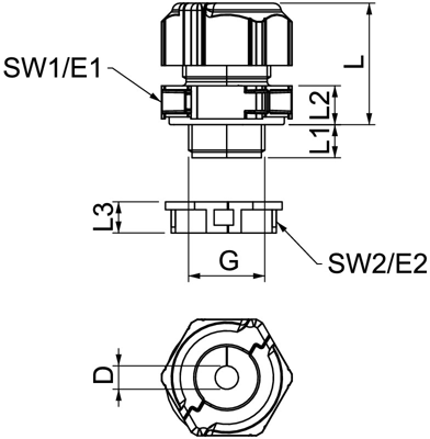 2024948 OBO Bettermann Cable Glands Image 3