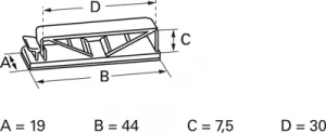 SL 30X6 MM Cable Holders