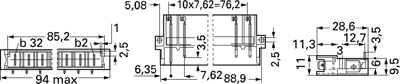 233226 ERNI DIN PCB Connectors Image 2