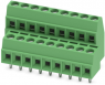 PCB terminal, 18 pole, pitch 3.5 mm, AWG 26-16, 8 A, screw connection, green, 1751468