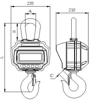 PCE-CS 5000N PCE Instruments Weighing Scales Image 2