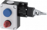 Cable-operated switch, 1 pushbutton, 1 indicator light red, 1 Form A (N/O) + 1 Form B (N/C), latching, 3SE7140-1BD00-0AS0