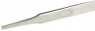 ESD precision tweezers, uninsulated, antimagnetic, stainless steel, 120 mm, 2ASASL