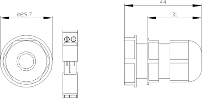 3SU1900-0JA10-0AA0 Siemens Signaling Devices Accessories Image 2