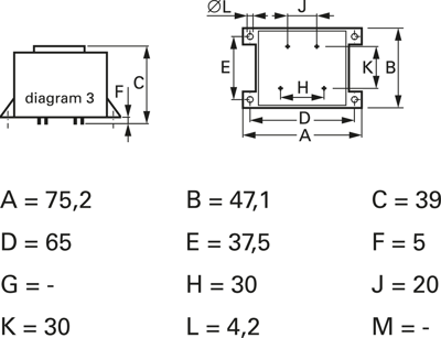 VCM 16/1/12 Block PCB Transformers Image 2