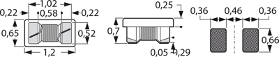 0402AS-010J-08 Fastron Fixed Inductors Image 2