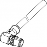 Sensor actuator cable, M12-cable plug, straight to open end, 4 pole, 2 m, PVC, purple, 21349000486020