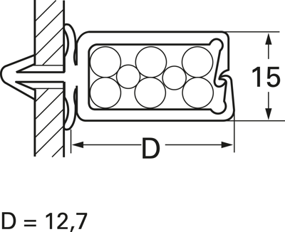 151-75059 HellermannTyton Cable Holders Image 2