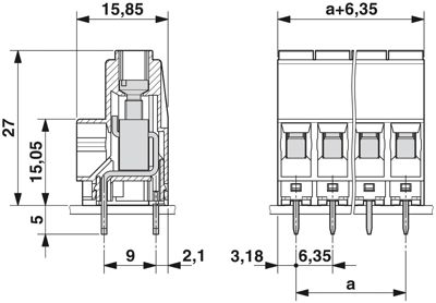 1777626 Phoenix Contact PCB Terminal Blocks Image 2