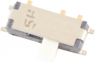 Slide switch, On-On, 1 pole, angled, 300 mA/4 VDC, CUS-12TB