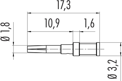 61 1155 146 binder Crimp Contacts Image 2