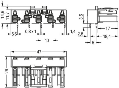 770-805/011-000 WAGO Device Connectors Image 2