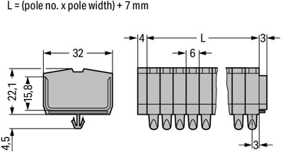 264-161 WAGO Connecting Blocks Image 2