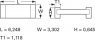 Resistor, metal alloy, SMD 2512 (6330), 10 mΩ, 2 W, ±1 %, LR2512-22R01FA