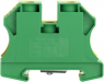 Protective conductor terminal, screw connection, 2.5-35 mm², 2 pole, 4200 A, 6 kV, yellow/green, 1717740000