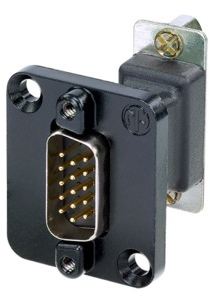 NADB15MF-B Neutrik D-Sub Connectors